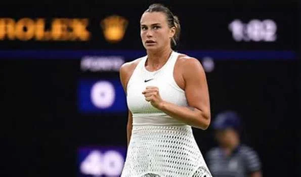 Aryna Sabalenka eases past Carson Branstine