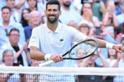 Djokovic reaches record 14th Wimbledon semifinal