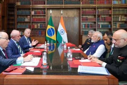 In talks with PM Modi, Brazil