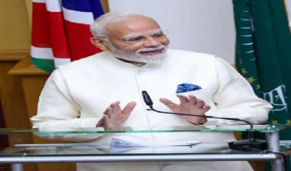 India will always work for the progress of Africa: PM Modi in address to Namibian Parliament