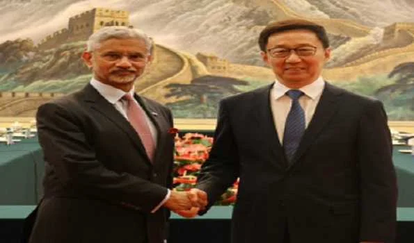 Jaishankar meets Chinese VP, urges ‘continued normalisation’ of ties