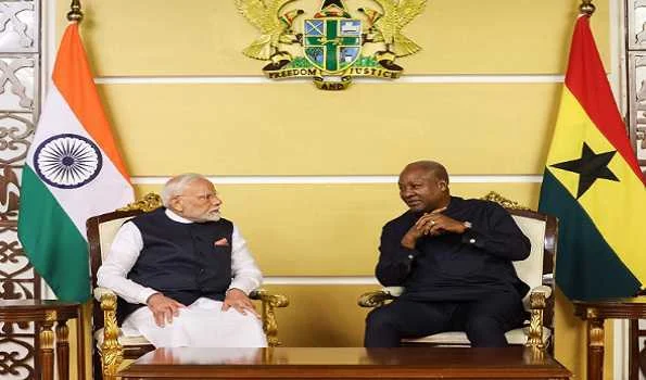 My bilateral talks with President Mahama were extremely fruitful: PM Modi in Accra