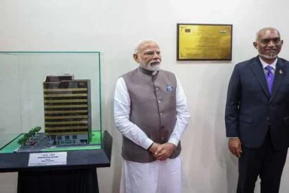 PM Modi, Maldivian President inaugurate MoD building in Male; India delivers two advanced portable hospital units