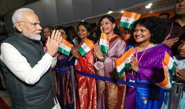 PM Modi arrives in Brasilia, receives warm reception at airport