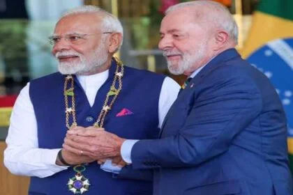 PM Modi leaves for Namibia after concluding Brazil visit