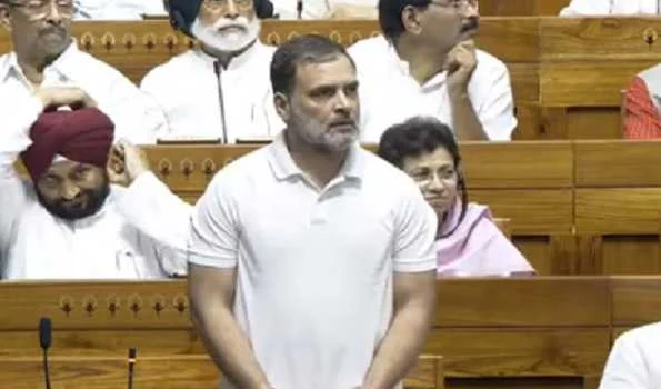 Rahul challenges PM Modi to clarify Trump