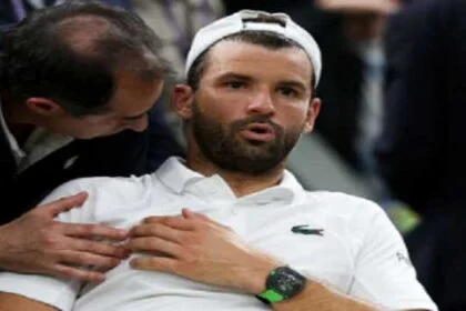 Sinner reaches QFs after Dimitrov retires hurt