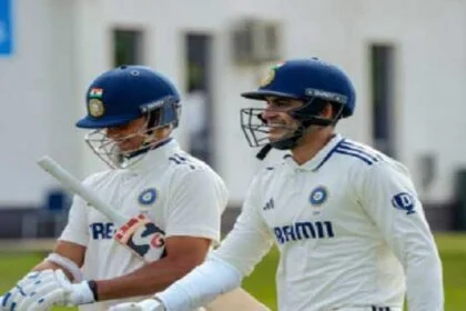 Sudarshan, Jaiswal anchor India to 264/4 on Day 1