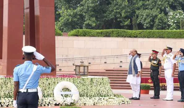 Timeless reminder of unwavering resolve of our forces: Rajnath on Kargil Vijay Diwas