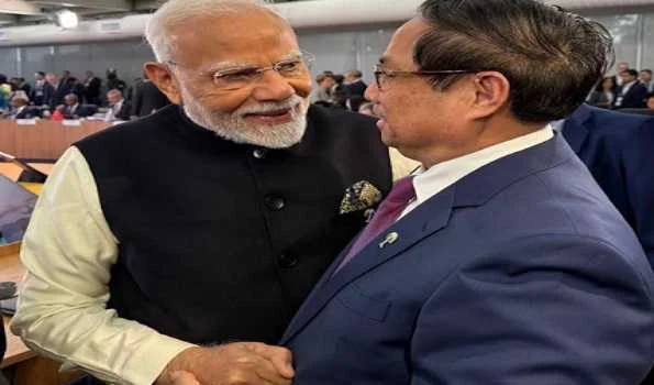 Vietnamese PM congratulates PM Modi on India