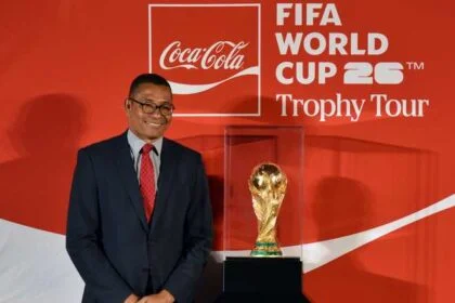 FIFA World Cup trophy arrives in India on trophy tour, unveiled in Delhi